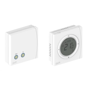 Bild von Danfoss - TP5001RF + RX1-S V2, Batterien für Thermostat + 230V AC für Funk-Empfänger, Art.Nr. :087N7936