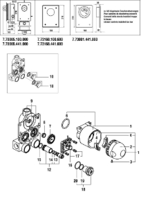 Bild von LAUFEN - SCHRAUBSITZ INOX (SET 5 STK.) d 15.5 MM, Art.Nr. :WI773192000000