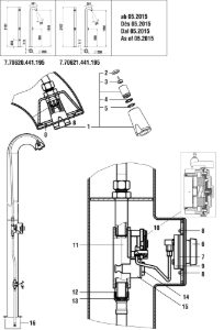 Bild von LAUFEN - BEFESTIGUNGS-SET M12, Art.Nr. :WI773225000000