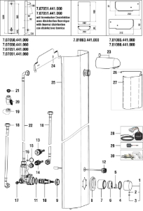 Bild von LAUFEN - BATTERIE-WECHSEL-SET WASSERDICHT, Art.Nr. :WI773522000000
