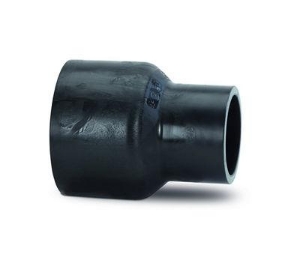 Bild von +GF+ ELGEF Plus Reduktion PE100 d90-1000mm / SDR17 / Langschenklige Version, d 355, d2 280, DN 350, PN 10, SDR 17, Art.Nr. :753900809