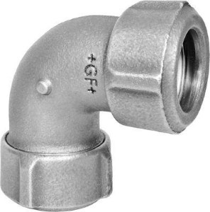 Picture of +GF+ PRIMOFIT Winkel verzinkt Für Stahlrohr, EPDM, Dim. 3∕8, Art.Nr. :775406050