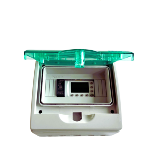 Bild von Helios - CFT-AED WS Auswerteeinheit mit Display für Feuchte- messung inkl. Wandschrank mit Klarsicht, Art.Nr. : CFT-AED WS