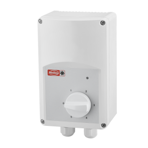 Bild von Helios - TSW 1.0 Trafo-Drehzahlregler 5-stufig 230V/50Hz, 1.0A, für Aufputz-Montage, Art.Nr. : TSW 1.0