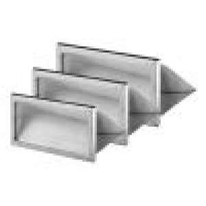 Bild von Helios - ELF-ALB 125 G4 Ersatz-Taschenfilter zu ALB 125 C EH2 Klasse G4 (Set à 3 Stück), Art.Nr. : ELF-ALB 125 G4