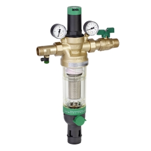 Bild von Honeywell Resideo Hauswasser-Station HS10S, 100 µm, bleifrei, Gewindetülle 1", Art.Nr. :HS10S-1LFAA