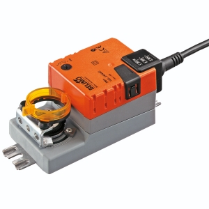 Bild von Belimo Schnellläufer-Drehantrieb, 2 Nm, AC 100...240 V, Auf/Zu, 3-Punkt, 35 s, Formschluss 8x8 mm, IP54, Art.Nr. :TMC230A-F