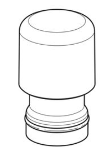 Bild von Siphoneinsatz für Geberit Trichter oval, mit integriertem Siphon, Art.Nr. :244.513.00.1