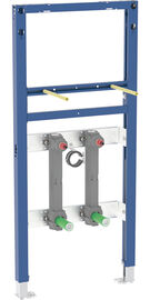 Bild von Geberit Duofix Element für Waschtisch, 112 cm, Standarmatur, mit zwei Wasserstrecken mit Unterputzab, Art.Nr. :111.572.00.2