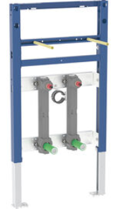 Bild von Geberit Duofix Element für Waschtisch, 82-98 cm, Standarmatur, mit zwei Wasserstrecken mit Unterputz, Art.Nr. :111.575.00.2