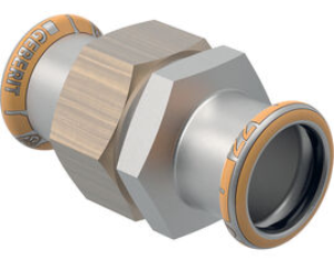 Bild von Geberit Mapress Therm Verschraubung: d=22mm, Art.Nr. :45312