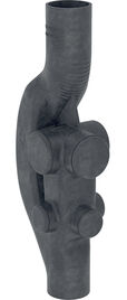 Bild von Geberit Silent-db20 Sovent Formstück: d=110mm, d1=110mm, d2=75mm, Art.Nr. :310.049.14.1