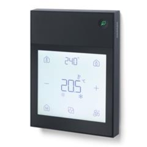 Bild von Siemens - Raumbediengerät, KNX, Temperatur, schwarz, Art.Nr. :QMX6.P34-1BSC